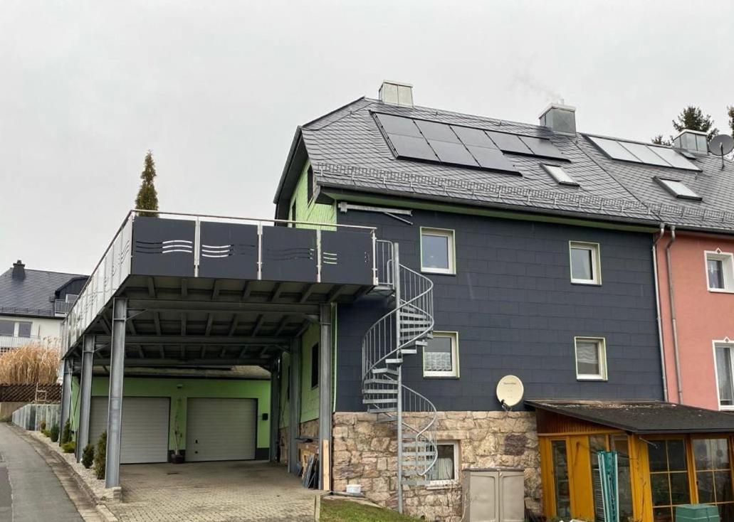 Ferienwohnung Frankenwald Naila Exterior foto